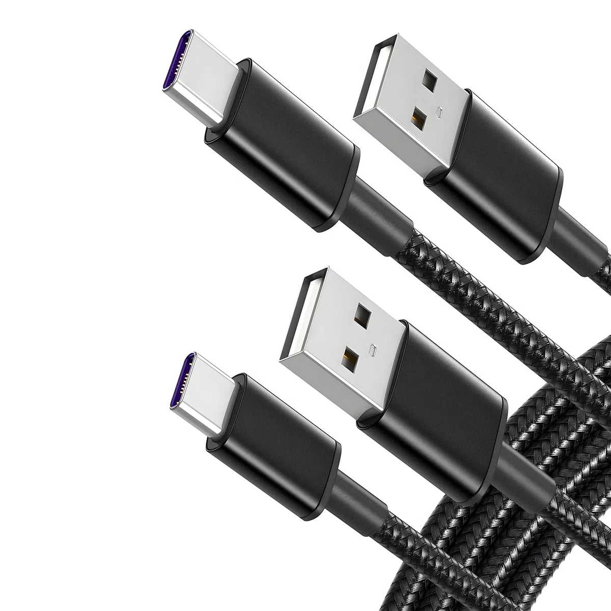 Cavo di ricarica per controller PS5 e Xbox Series X/S, controller Nintendo Switch, controller Xbox Elite serie 2, confezione da 2 cavi USB C di ricambio da 9,8 m, kit di accessori per porte USB C