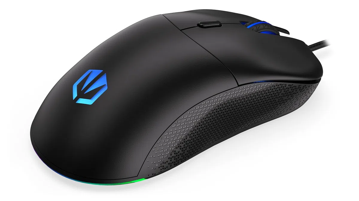 ENDORFY Gem Plus, Mouse da Gaming Leggero, sensore PixArt PAW3370, 19 000 DPI, EY6A005
