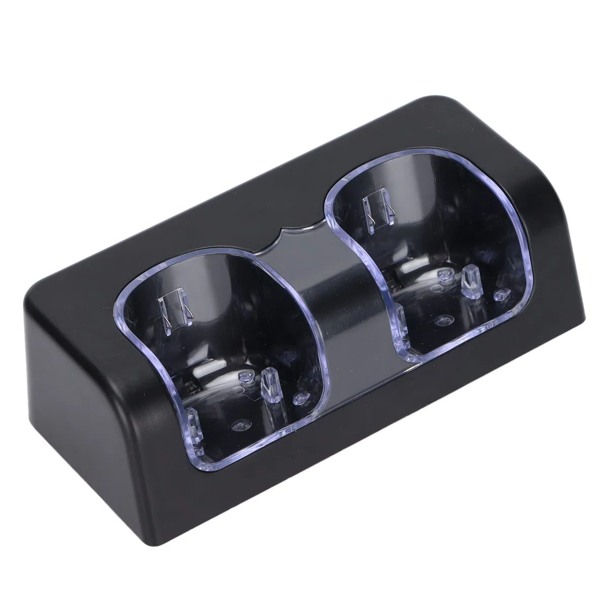 Cocoarm Caricabatterie Remoto, Materiale ABS, Doppio Dock di Ricarica Efficiente per Controller con Cavo di Alimentazione da 5 Piedi (BLACK)