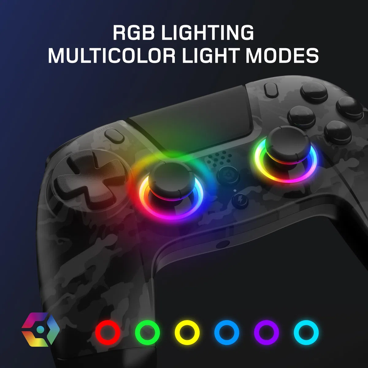 GIOTECK WX4+ Wireless RGB Controller