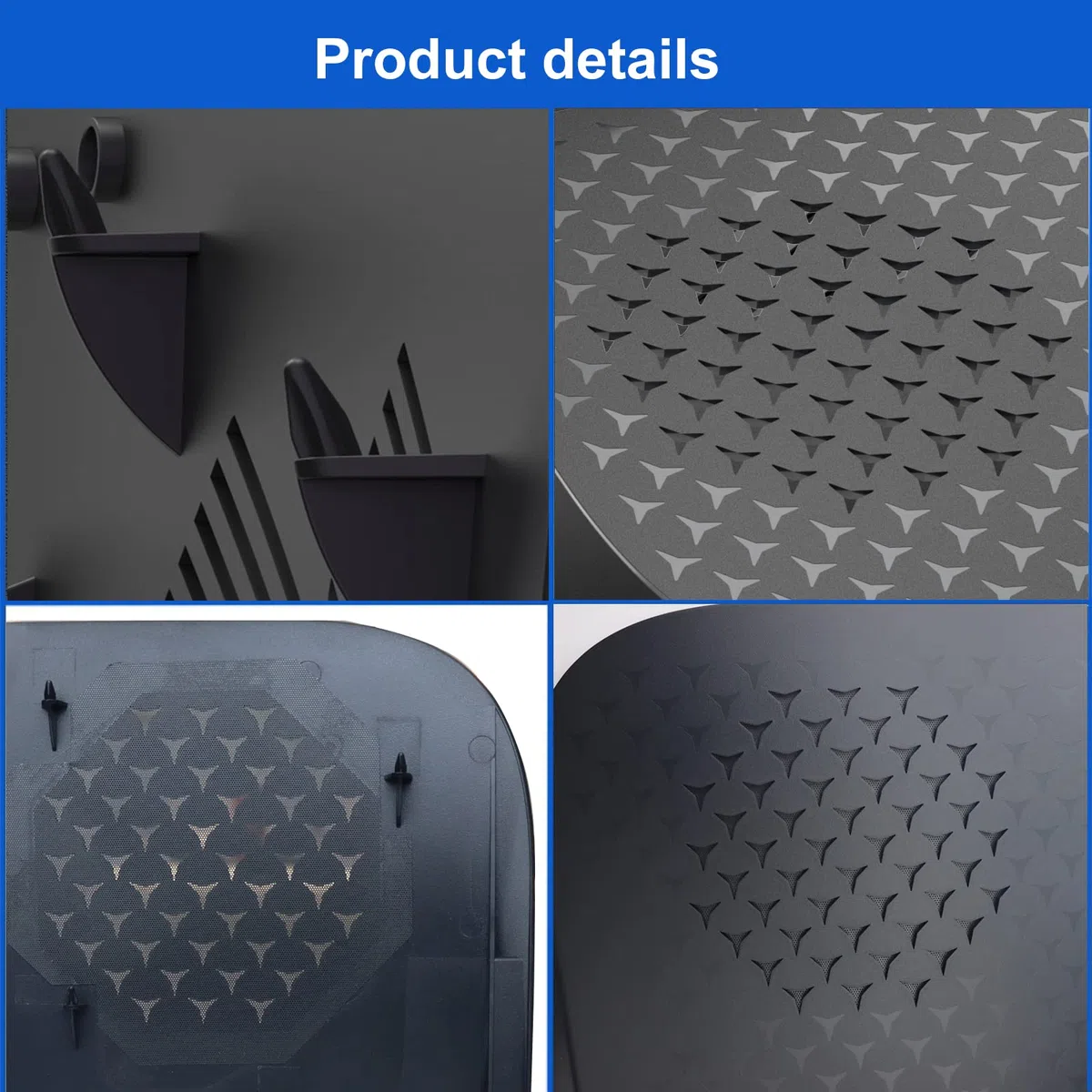 Piastre frontali per console PS5, accessori Playstation 5 con ventole, con filtro antipolvere per prese d'aria di raffreddamento, custodia antiurto in ABS - edizione digitale