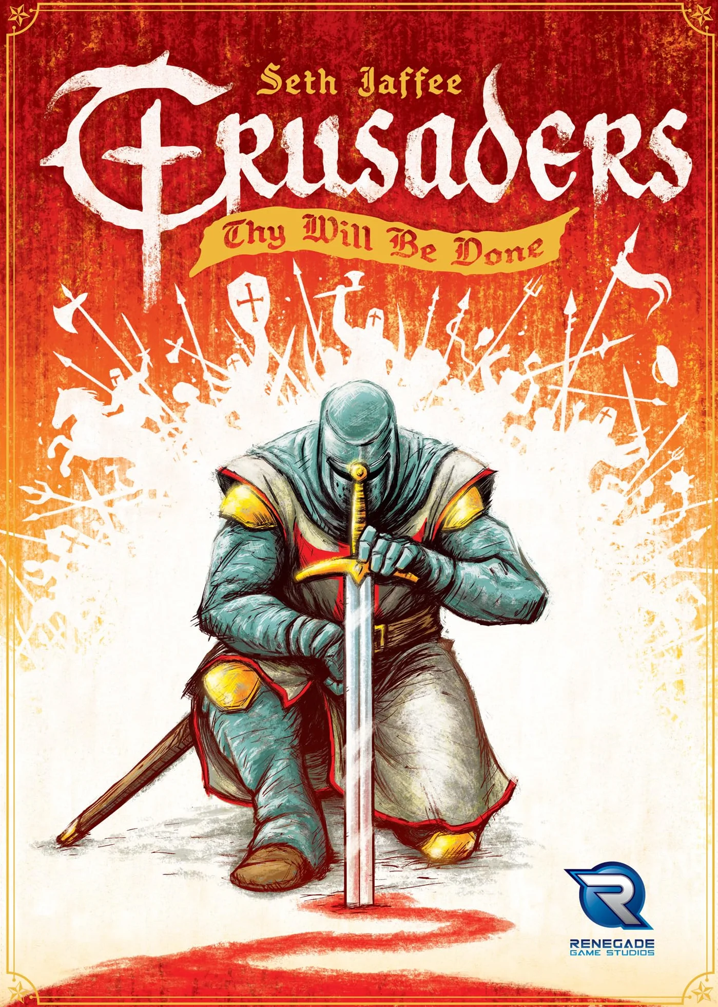 Renegade Game Studios | Crusaders: Thy Will Be Done | Gioco da Tavolo Strategico in Stile Euro | 2–4 giocatori | 45–60 minuti | Inglese
