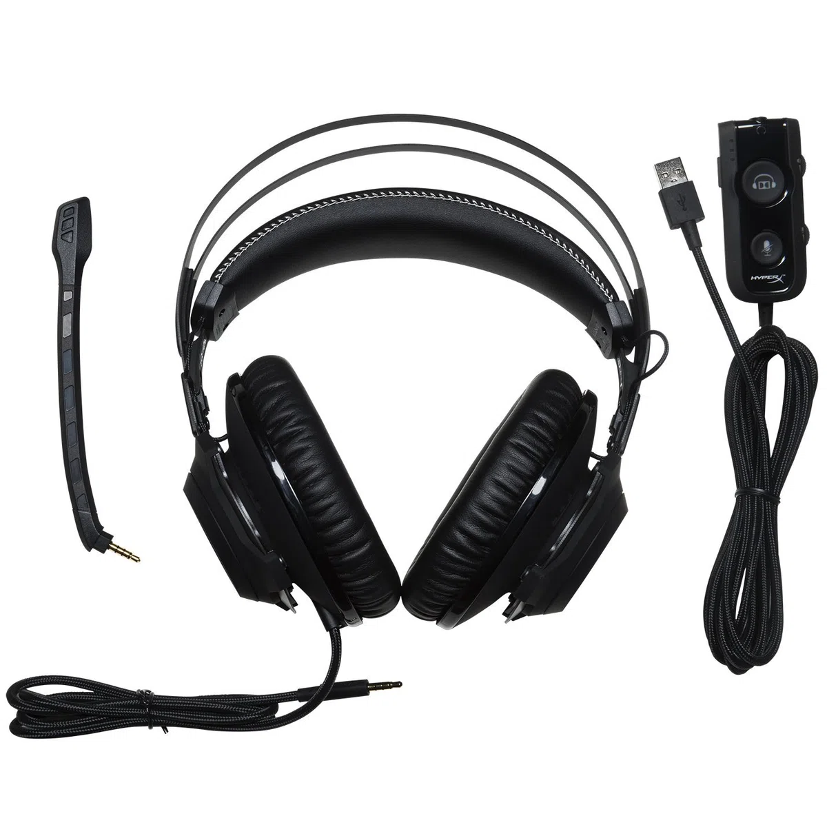 HyperX HX-HSCRS-GM Revolver S, Cuffie da Gioco Dolby Surround 7.1 per PC/PS4/Mac, Elementi in memory foam