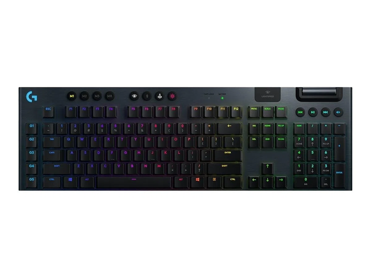 Logitech G915 Teclado Mecánico Gaming Inalámbrico RGB GL Táctil