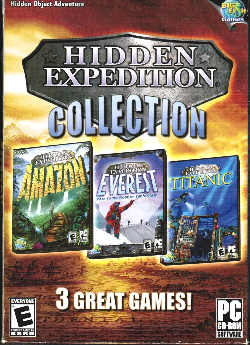 Hidden Expeditions 3 Pack - Titanic, Everest, Amazon (輸入版)