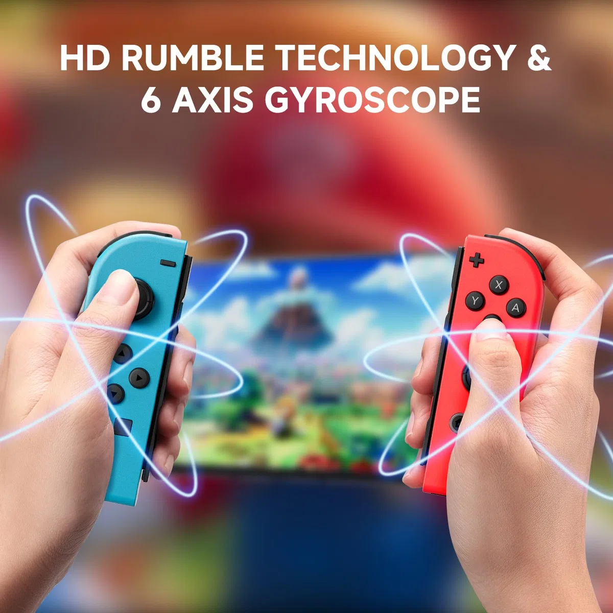 Controller di commutazione compatibili con Switch/Lite/OLED, Programmazione Wireless Pro Controller con Motion Control, Vibrazione, Wake-up, Turbo, Screenshot