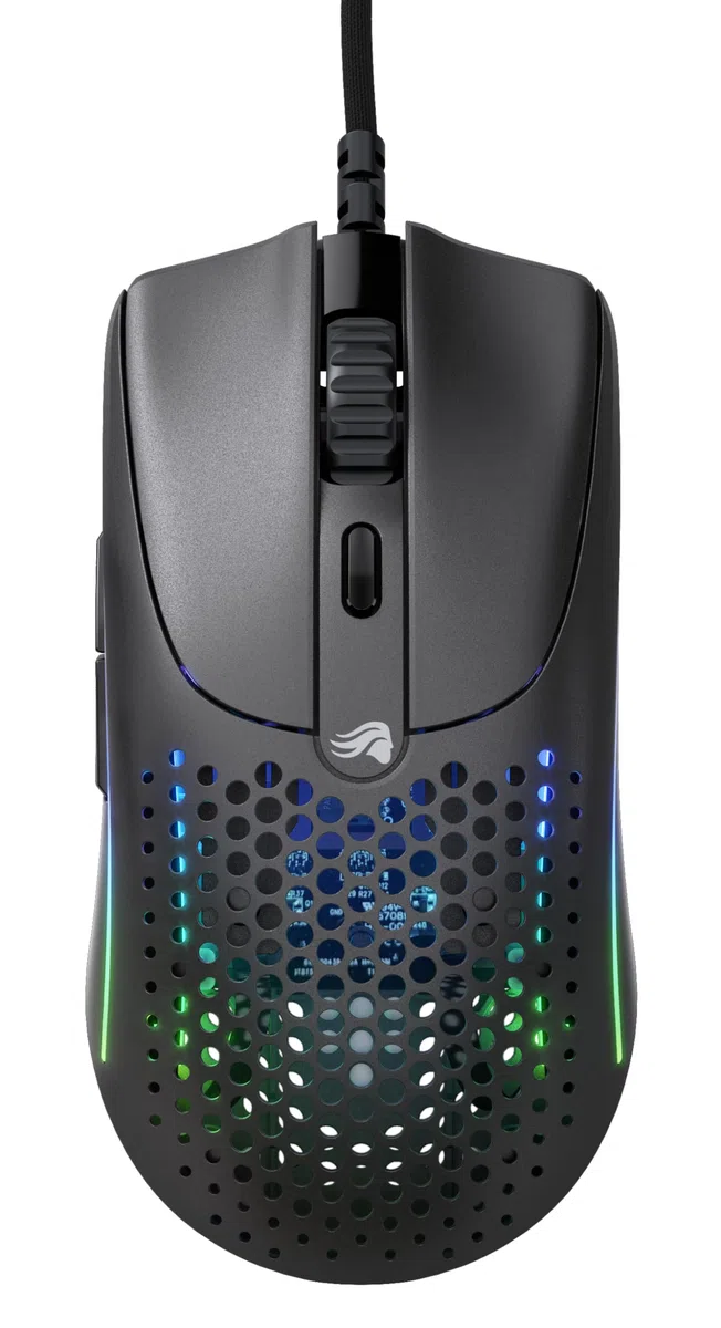 GLORIOUS Gaming Model O 2 Mouse da gaming wired - Ultraleg. 59 g, FPS, 26.000 DPI, Motion Sync, switch da 80 milioni di clic, 6 tasti programmabili, ambidestro, RGB, piedini in PTFE - Nero