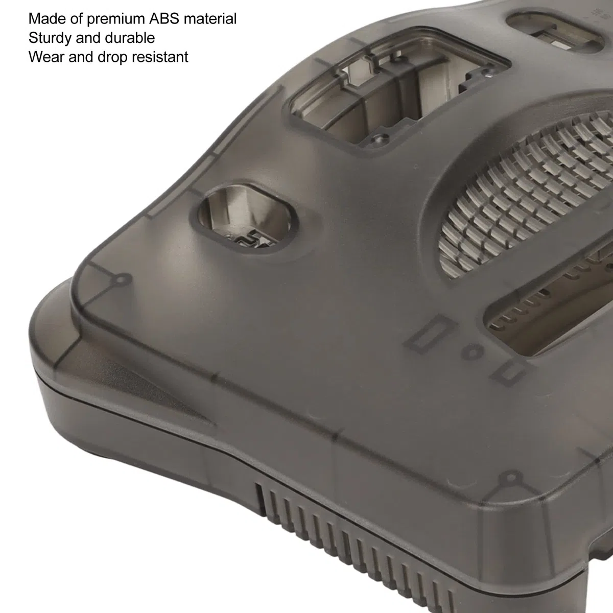 Custodia per Console per Videogiochi N64 Custodia per Console per Videogiochi retrò N64, Include Cacciavite di Montaggio, Reset e Pulsante di Accensione