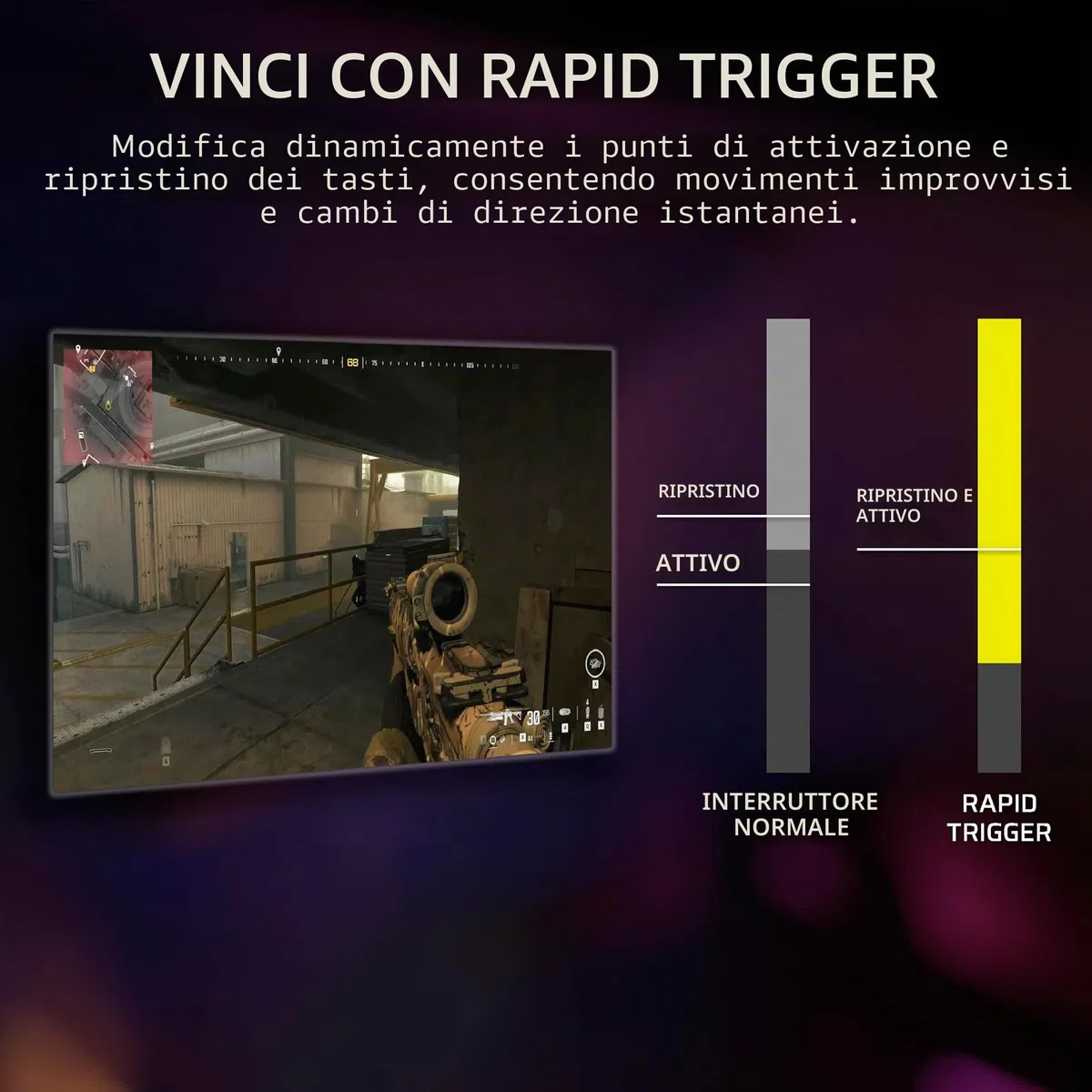 CORSAIR K70 PRO TKL RGB Tastiera da gioco magnetica e meccanica cablata – Switch CORSAIR MGX Hyperdrive pre-lubrificati, trigger rapido ad effetto Hall, 8000 Hz Hyper-Polling, QWERTY NA, nero