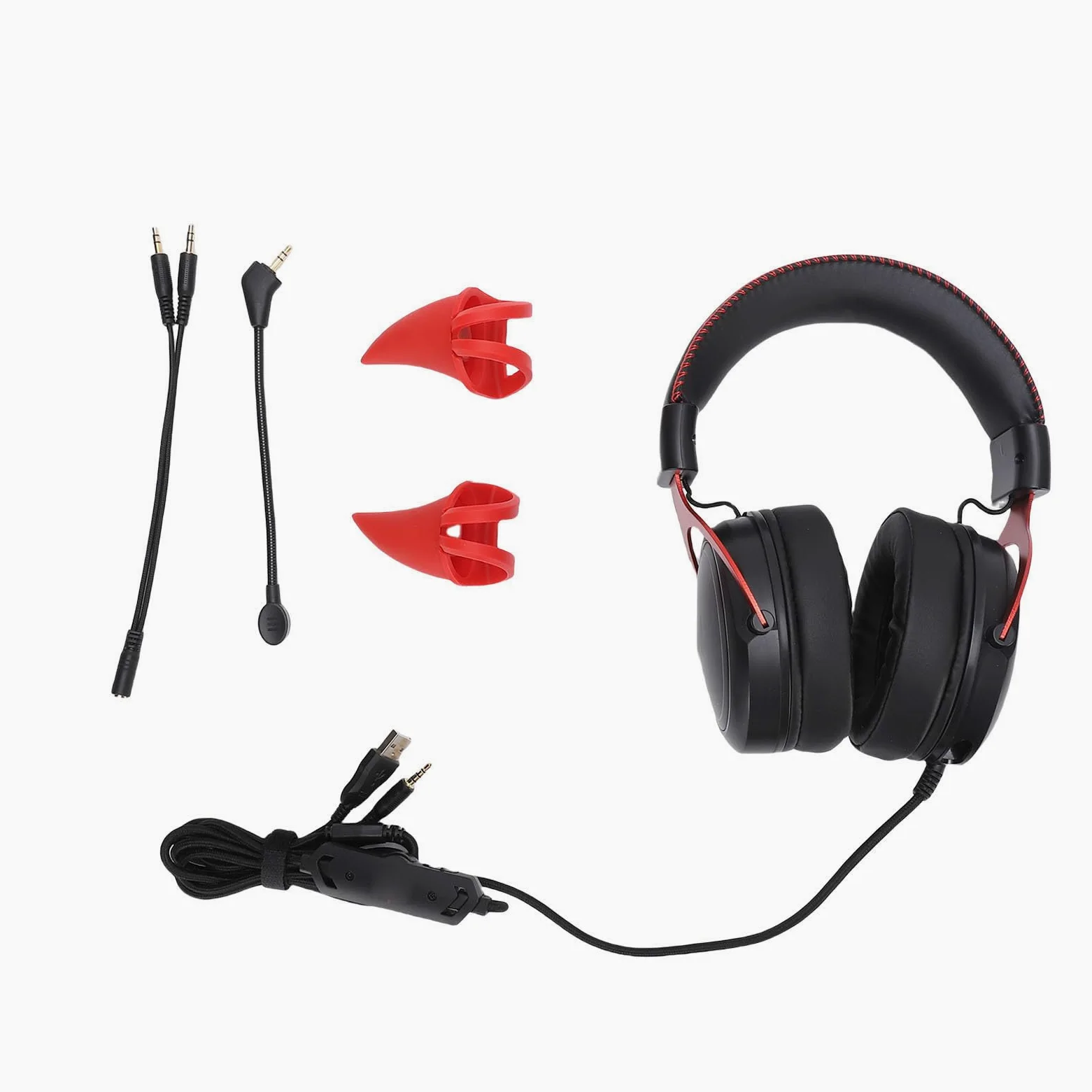 Julihai Cuffie da Gioco Cuffie Over-ear Cablate per PC con Luce RGB e Cancellazione del Rumore per Un'esperienza di Gioco Coinvolgente (#2)