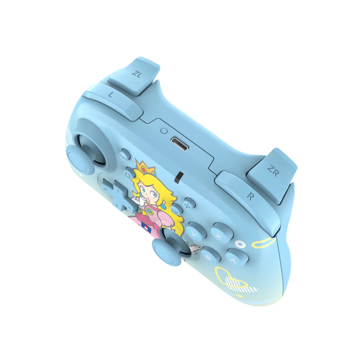 HORI Nintendo Switch Wireless HORIPAD (City Pop Peach) - Licenza ufficiale Nintendo - Nintendo Switch