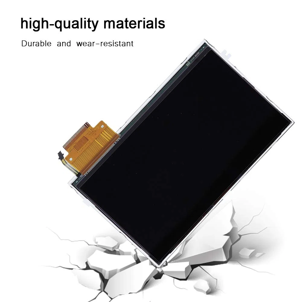 Yunir Display LCD per Console di Gioco, Parte di Ricambio per Riparazione Schermo LCD retroilluminato con interfaccia accurata per Console 2000 2001 2002 2003 2004